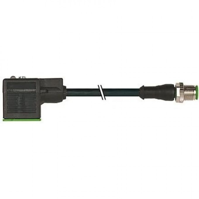 Кабельная сборка MURRELEKTRONIK с разъемами Form A Valve Plug и M12, длина 600 мм 1236222