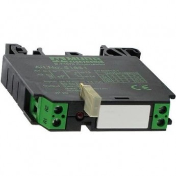 Реле интерфейсное MURRELEKTRONIK SPST 24В DC 5А для DIN-рейки 1370303