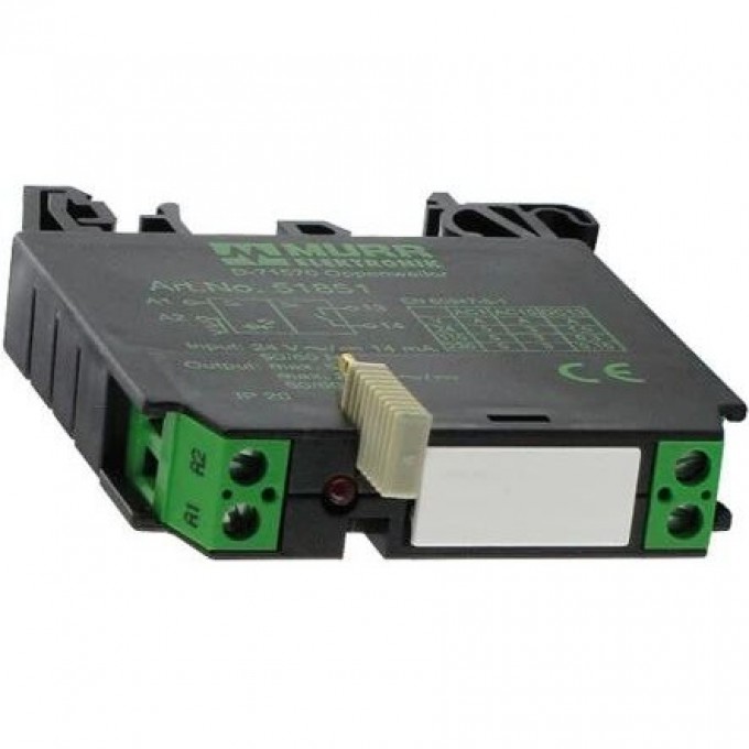 Реле интерфейсное MURRELEKTRONIK SPST 24В DC 5А для DIN-рейки 1370303
