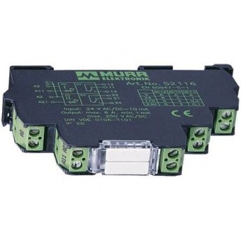 Реле интерфейсное MURRELEKTRONIK 2CO 24В DC 6А на DIN-рейку 1370305