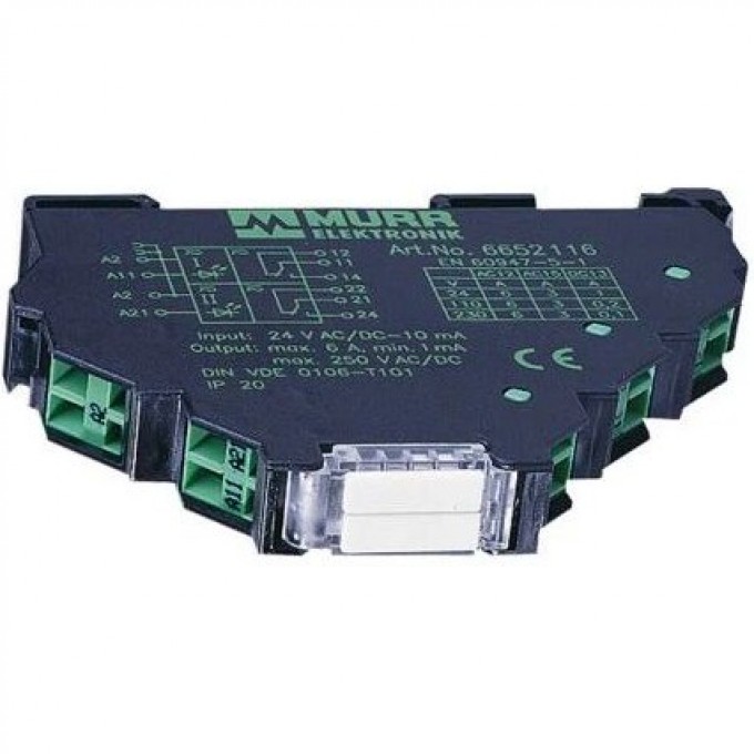 Преобразователь сигнала MURRELEKTRONIK Temperature to Voltage/Current для датчиков PT100 1370326