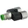Разъем MURRELEKTRONIK T Coupler M12 5-контактный Female/Male 1441306