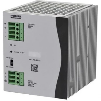 Блок питания MURRELEKTRONIK Eco-Rail AC-DC 480Вт 24В 20А для DIN-рейки 1755075