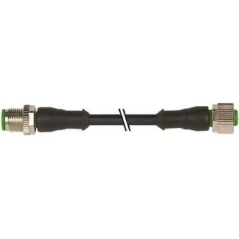 Кабельная сборка MURRELEKTRONIK Серия 7000 M12 Socket 4 контакта на M12 Plug 4 контакта 22 AWG 7975617