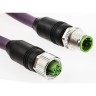 Кабельная сборка MURRELEKTRONIK Серия 7000 M12 Socket - M12 Plug 3 контакта 22 AWG 5м 7975664