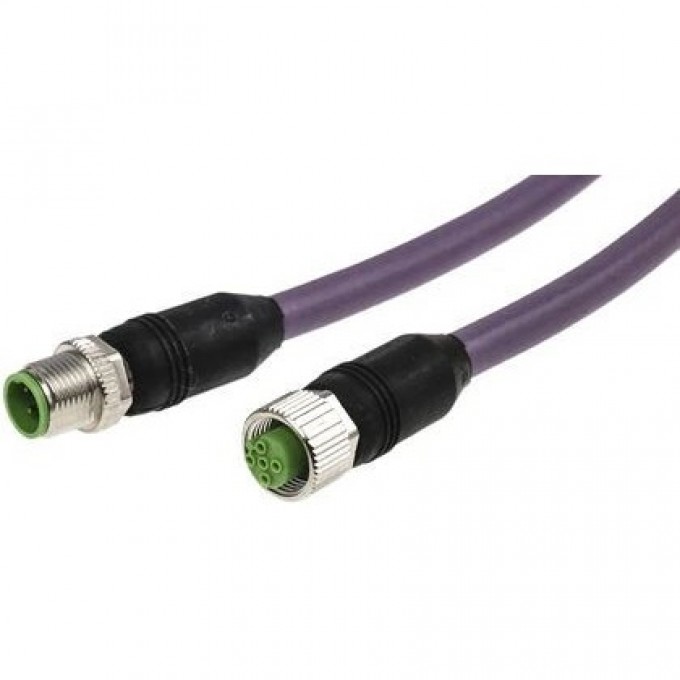 Кабельная сборка MURRELEKTRONIK Серия 7000 M12 Socket-M12 Plug 22 AWG 10м 7975667