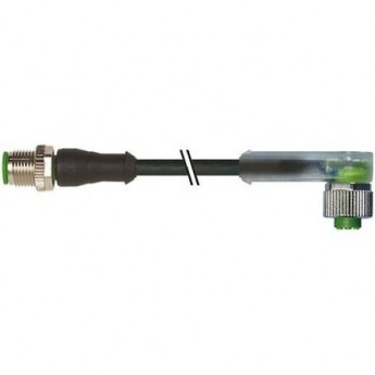 Кабельная сборка MURRELEKTRONIK Серия 7000 M12 прямой/угловой, 3 контакта, 22 AWG 7975686 Кабельная сборка MURRELEKTRONIK Серия 7000 M12 прямой/угловой, 3 контакта, 22 AWG 7975686