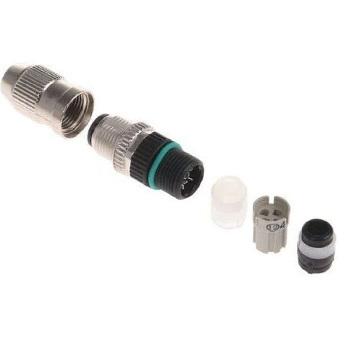 Разъем MURRELEKTRONIK M12 прямой Male 4 контакта 4А 32В IP65/IP67 7975740