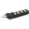 Кабельная сборка MURRELEKTRONIK Серия 8000 с разъемом M8, 3 контакта, провод 18 AWG 7975746