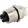 Разъем MURRELEKTRONIK Female 8 контактов прямой Rear Mount 9163309