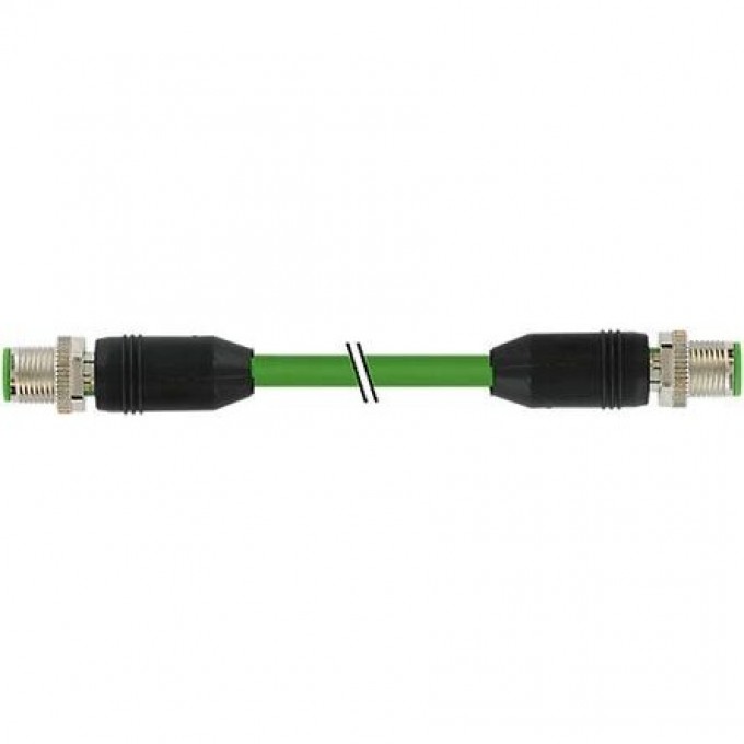 Кабельная сборка MURRELEKTRONIK M12-M12 8 контактов экранированная 10м 9163330