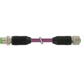 Кабельная сборка MURRELEKTRONIK M12-M12 8-контактная 10м экранированная 9163337 Кабельная сборка MURRELEKTRONIK M12-M12 8-контактная 10м экранированная 9163337